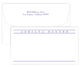 Triple Thick Urbane Wide Flat Note Cards - Raised Ink Image 3 of 3